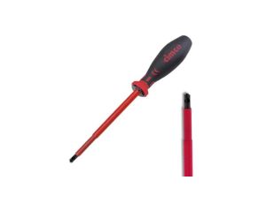 Śrubokręt Wkrętak Izolacyjny Płasko Krzyżakowy Izolowany PH1 80mm CIMCO