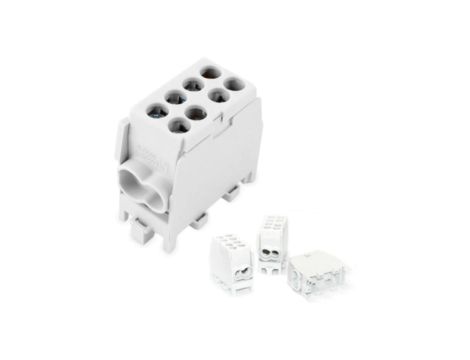 Trytyt Zacisk odgałęźny HLAK-35-1/2SZ szary