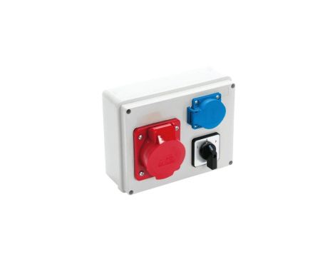 VIPLAST Rozdzielnica Gniazdo 32/5 + 250V + L-P