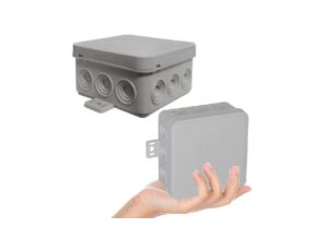 VIPLAST Puszka V7 Bryzgoszczelna Szara IP54