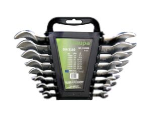 Zestaw Kluczy Płaskich Klucze Płaskie Dwustronne Chromowane 6 - 22mm HAUPA