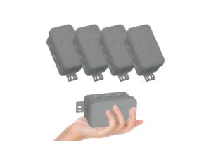 VIPLAST Puszka V8 Bryzgoszczelna Szara IP54 5 sztuk
