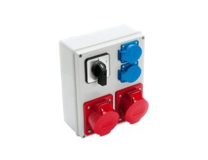 VIPLAST Rozdzielnica Gniazdo 32/5 + 16/5 + 2x250V + I-0