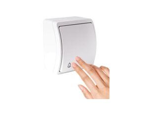 VIPLAST KOALA Przycisk Dzwonkowy Hermetyczny Biały