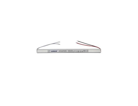 Zasilacz meblowy do taśm LED, IP20 60W, 12V, 5.00A, 290x18x18MM