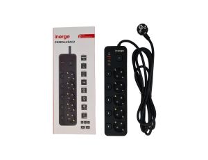 Przedłużacz INERGE 5-gniazdowy 2m ECE-0522PD-02-B