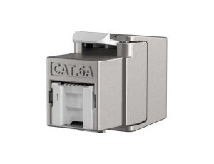moduł Keystone RJ45 Cat6a STP Shortbody z osłoną gniazda