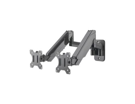 uchwyt ścienny 2x TV LED/LCD 17-32 Cale 8kg Sprężyna Gazowa