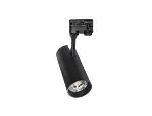 Lampa Szynowa LED 23W 4000K Czarna Trójfazowa Oświetlenie Wewnętrzne
