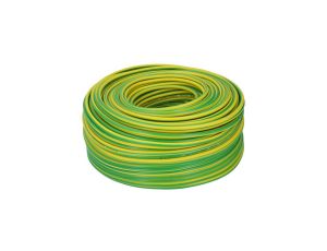 Kabel instalacyjny LgY / H07V-K 16mm2 jednożyłowy żółto-zielony 450/750V giętki linka Eltrim /100m/