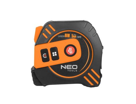 Miernik dystansu dalmierz laserowy 40m z miarką zwijaną 5m NEO 67-100