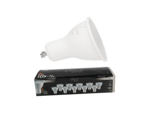 Zestaw 10x żarówka FARI LED GU10 10W 4000K neutralna NW 1000lm 120st EDO777497 EDO