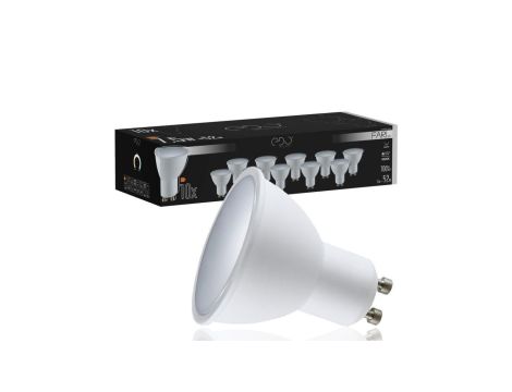 Zestaw 10x żarówka FARI LED GU10 7,5W 4000K neutralna NW 700lm 120st EDO777491 EDO