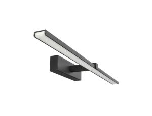 Kinkiet ścienny nad lustro ROA LED 60 Sand Black, 4000K, IP44, czarna, 60cm EDO777246
