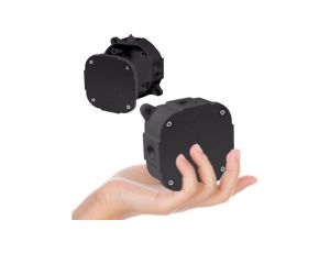 VIPLAST Puszka VP-74 Bryzgoszczelna Czarna IP44