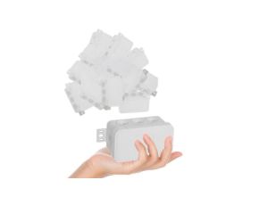 VIPLAST Puszka V8 Bryzgoszczelna Biała IP54 10 Sztuk