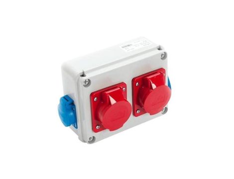 VIPLAST Rozdzielnica Gniazdo 32/5 + 16/5 + 2x250V