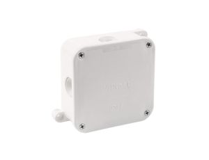 VIPLAST Puszka Natynkowa Hermetyczna Elektryczna 88x88x40 mm Biała 1szt