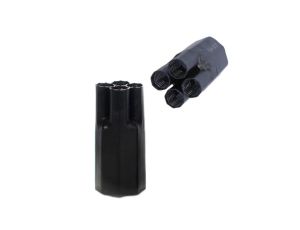 Palczatka Koszulka Termokurczliwa Rurka 4-palczasta Czarna 102/47mm