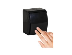 VIPLAST KOALA Łącznik Jednobiegunowy Hermetyczny Czarny