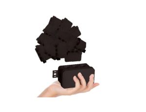 VIPLAST Puszka V8 Bryzgoszczelna Czarna IP54 10 Sztuk