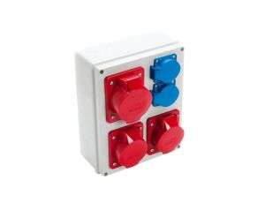VIPLAST Rozdzielnica Gniazdo 32/5 + 2x16/5 + 2x250V