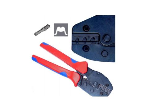 VCX Manualna Zaciskarka Kablowa do Kabli Mc4 2,5-6MM czerwona