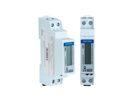 Licznik Prądu Jednofazowy Podlicznik Zużycia Energii 1FAZ 230V SDM120D MID