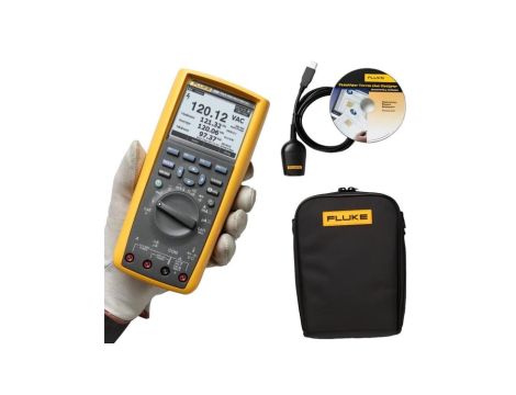 Fluke 289 Zestaw Multimetr ręczny Złącze na Podczerwień