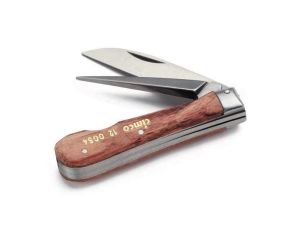 Nóż Monterski do Odizolowywania Drewniany z Przebijakiem 70mm CIMCO