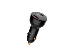 ŁADOWARKA SAMOCHODOWA 100W Type-C+USB QC4/PD3.0/PPS WCH0100W Type-C+USB QC4/PD3.0/PPS WCH01