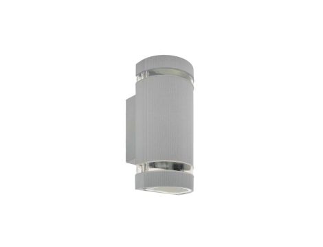 Ogrodowa oprawa elewacyjna, kinkiet Panam OV Grey, IP54, 2xGU10, 220-240V, szary EDO777363