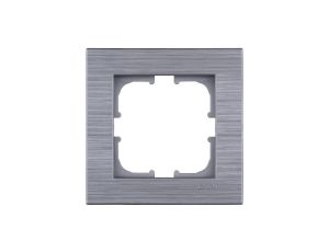 Ramka pojedyncza Exen seria Comfort stalowy C101/05E