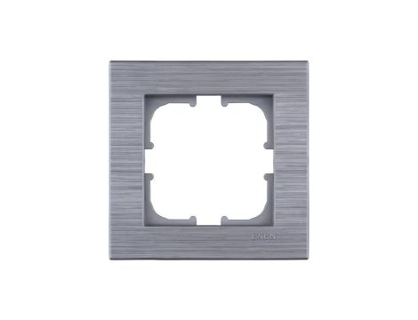 Ramka pojedyncza Exen seria Comfort stalowy C101/05E