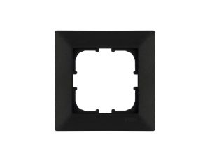 Ramka pojedyncza Exen seria Odak czarny metalik O101/14E