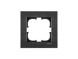 Ramka pojedyncza Exen seria Comfort kosmiczny czarny C101/09E