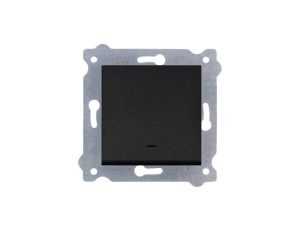 Łącznik schodowy z podświetleniem Czarny Metalik 210/14E