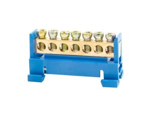 Listwa zaciskowa 7X16 mm2 - niebieska GEP-00033
