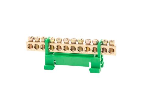 Listwa zaciskowa 12X16 mm2-zielona GEP-00036