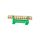 Listwa zaciskowa 12X16 mm2-zielona GEP-00036