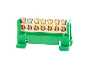 Listwa zaciskowa 7X16 mm2 - zielona GEP-00034