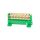 Listwa zaciskowa 7X16 mm2 - zielona GEP-00034