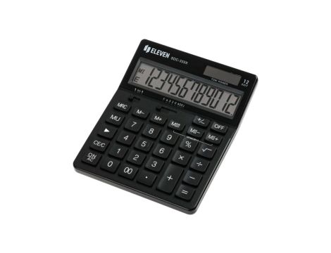 ELEVEN Kalkulator biznesowy SDC333XBK czarny