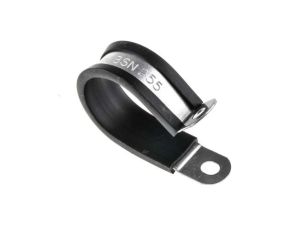 Spinka do kabli Obejma typu P, 25mm, materiał: Stal platerowana, 12.7 x 1.4mm, RS PRO (55 sztuk)