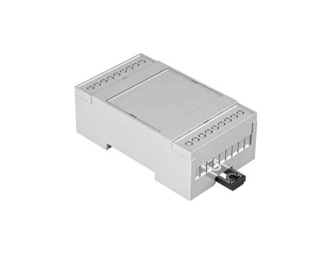 Zestaw obudowy szyny DIN, 90 x 53 x 31.9mm, materiał: Poliwęglan, kolor: Jasnoszary, RS PRO