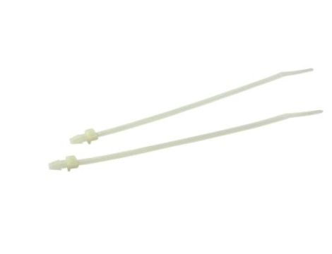 Mocowanie opaski kablowej, 168mm x 3,8 mm, kolor: Naturalny, 100-szt., RS PRO