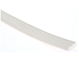 Taśma piankowa, 16.5m x 8mm x 3mm, kolor: Biały, RS PRO