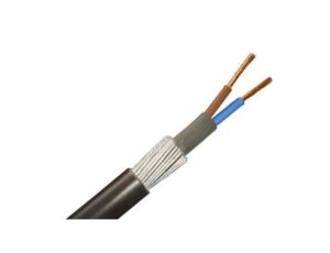 Wielożyłowy kabel przemysłowy Ekranowany 2 1,5 mm 600/1000 V Polichlorek winylu PVC 11mm 50m RS PRO
