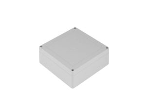 Obudowa ekranowana Szary IK07, IP65 Silikon, 119.8 x 119.8 x 60.1mm, RS PRO