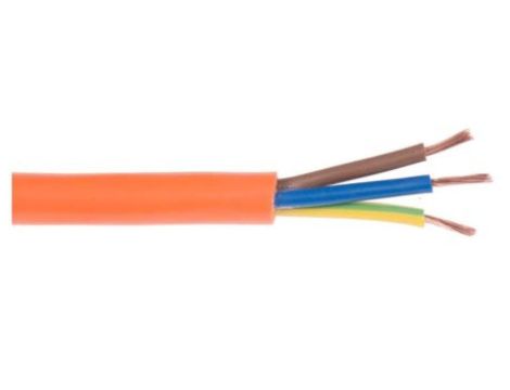 Kabel elektryczny Do bardzo niskich temperatur, 3-rdzeniowy, PVC, 2,5 mm, 300/500 V H05VV-F